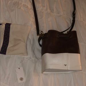 Tory Burch Colorblock Bucket Bag
